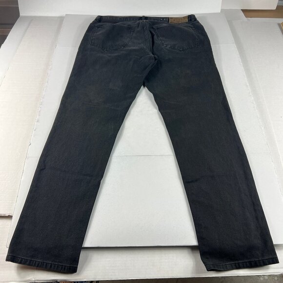 Todd Snyder Corduroy Pants Men's 34x30* Slim Fit Baby Cord Black Faded Tag 34x32 - Picture 10 of 16